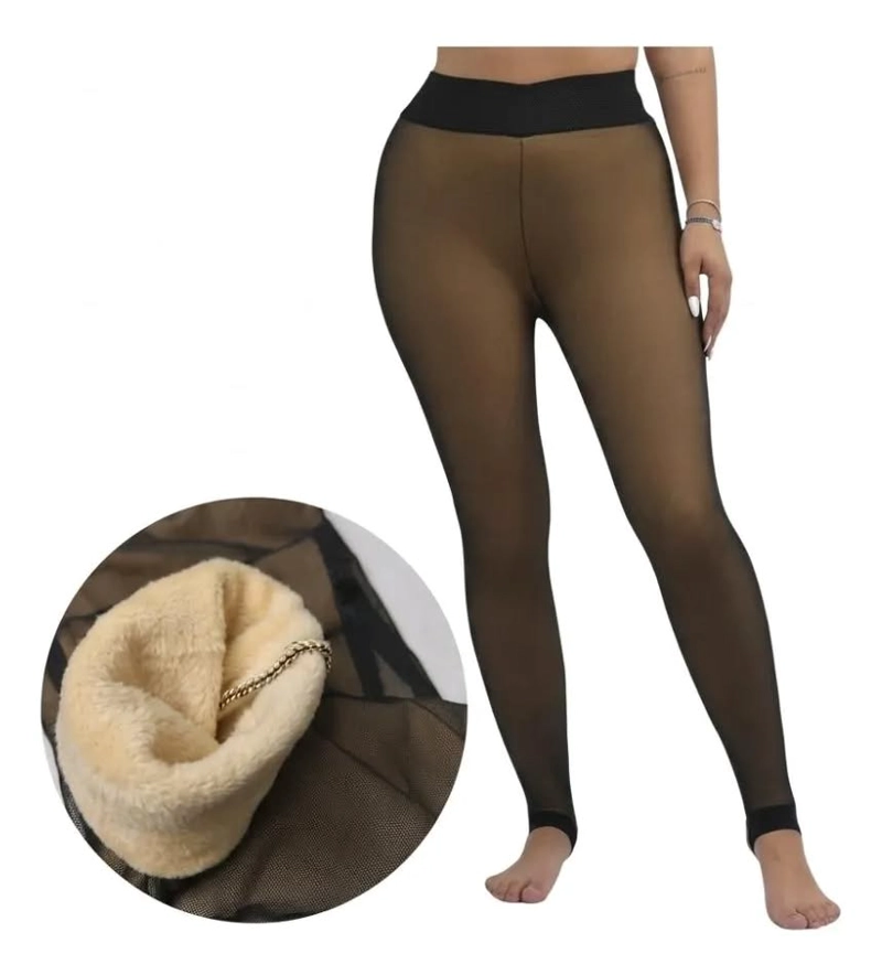 PANTY EFECTO PIEL CON POLAR PARA MANTENERTE CALIENTITA TALLA M/L - 3