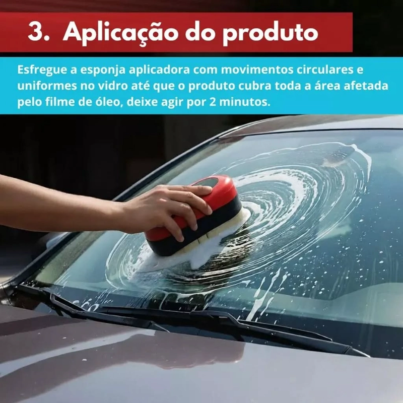 CEPILLO DE LIMPIEZA DE PARABRISAS REMOVEDOR DE PELICULA - 3