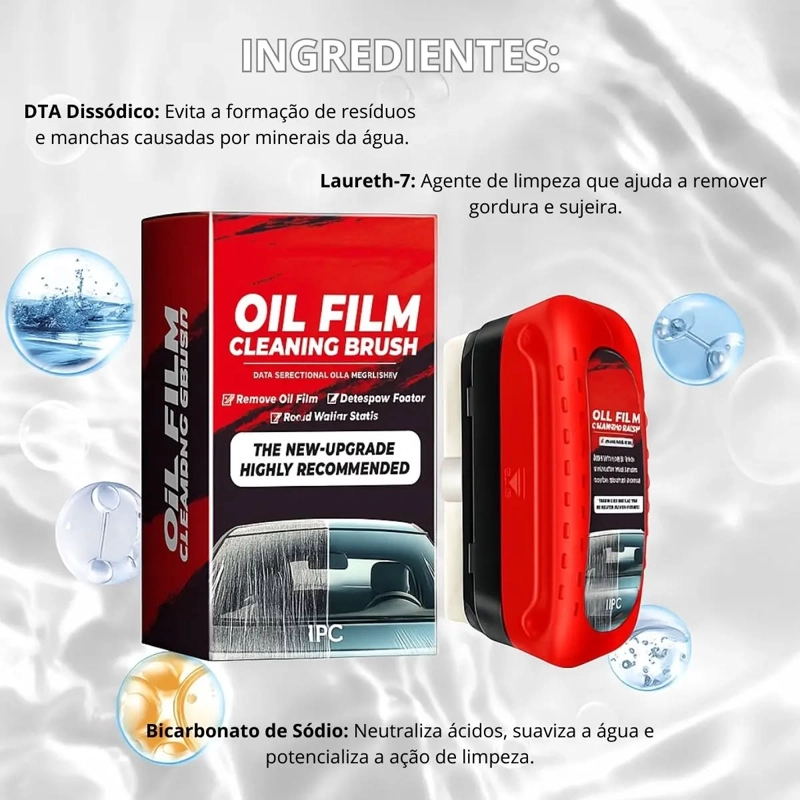 CEPILLO DE LIMPIEZA DE PARABRISAS REMOVEDOR DE PELICULA - 5