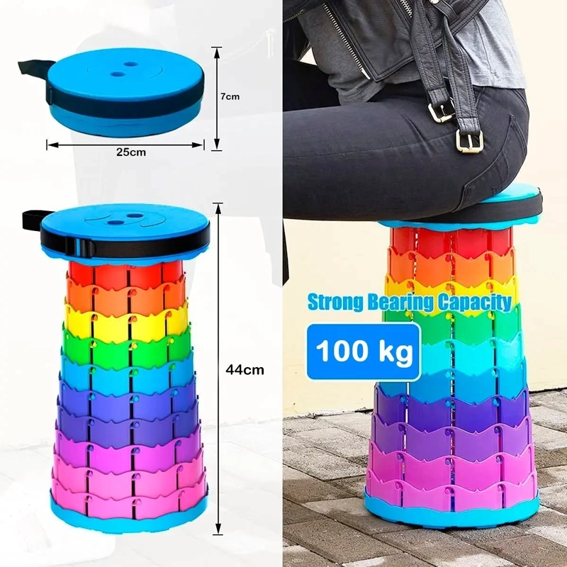 SILLA ASIENTO PLEGABLE PORTATIL - 3