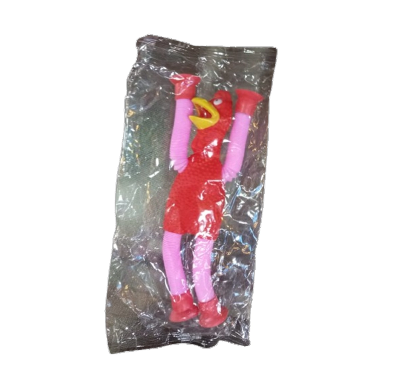 JUGUETE ANTIESTRE S FLEXIBLE CON TUBO Y VENTOSAS - 1