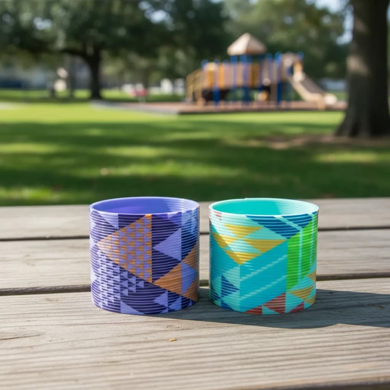 PACK 2 JUGUETES RESORTES 7CM PARA NIÑOS - 2