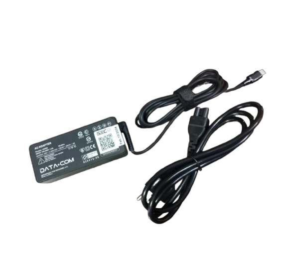 CARGADOR NOTEBOOK TIPO C 65W DATACOM - 1