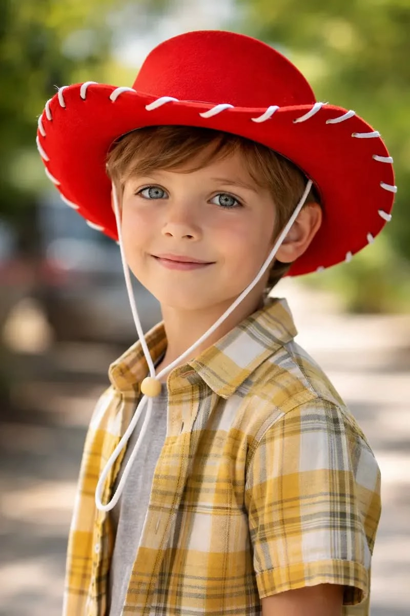 SOMBRERO DE VAQUERO / VAQUERA PARA NIÑOS. - 1