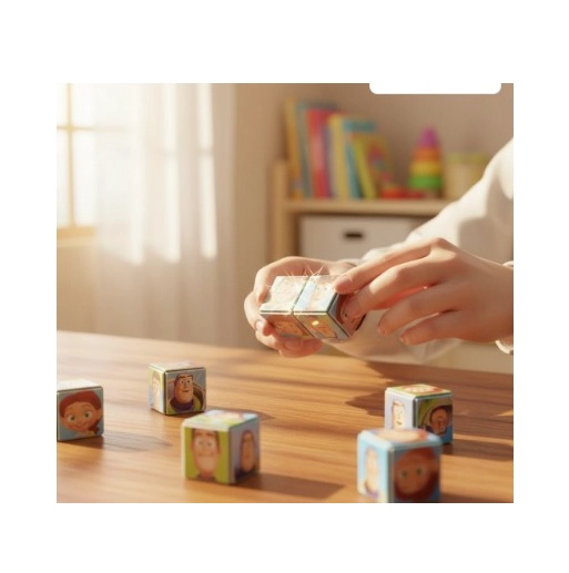 CAJA BLOQUES MAGNETICO 20 PIEZAS PARA NIÑOS. CADA PIEZA ES 2CM. - 2