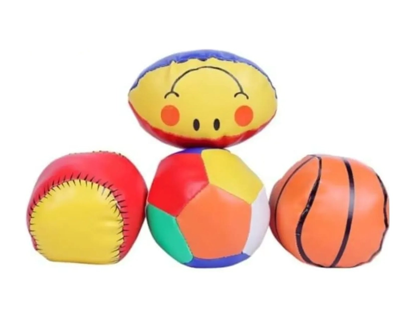PACK 4 PELOTAS SUAVE ESPUMA PARA NIÑOS. - 1