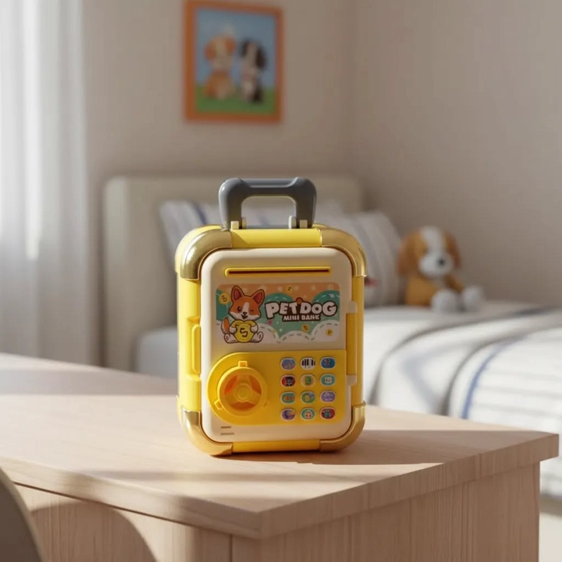 JUGUETE ALCANCIA MUSICA PARA NIÑOS. INCLUYE LAS PILAS. - 1