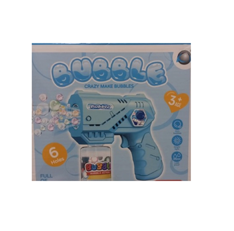 PISTOLA BURBUJA PARA NIÑOS 13CM, NO INCLUYEN LAS PILAS. - 1