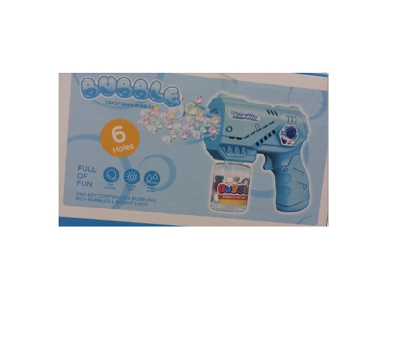 PISTOLA BURBUJA PARA NIÑOS 13CM, NO INCLUYEN LAS PILAS. - 2