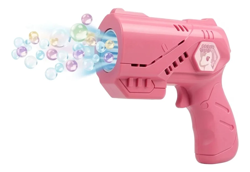 PISTOLA BURBUJA PARA NIÑOS 13CM, NO INCLUYEN LAS PILAS. - 1