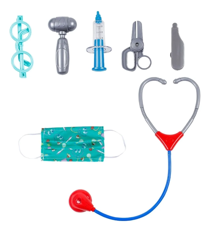 SET DISFRAZ DE DOCTOR CON ACCECORIOS 3 A 6 AÑOS NIÑOS - 2