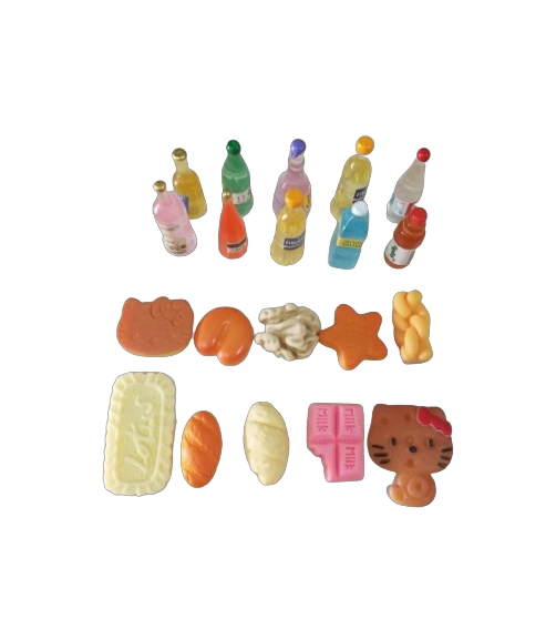 PACK JUGUETE SURTIDOS 20 UNDS MINIATURAS 2CM DE PLASTICO. - 1