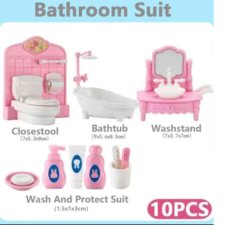 MINIATURAS PARA BARBIE O DECORACION SUPER PEQUEÑO 10UNDS - 1