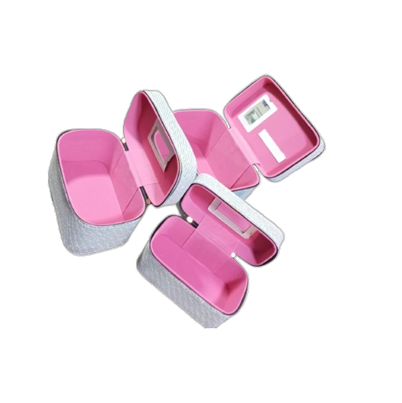 PACK 3 MALETAS ORGANIZADOR COSMETIQUEROS MAQUILLAJE - 1