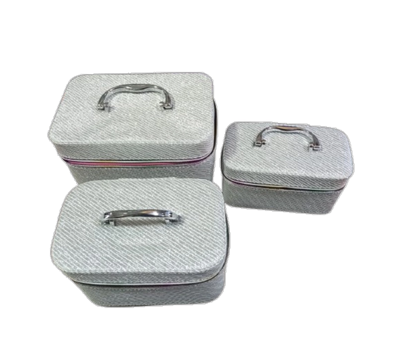 PACK 3 MALETAS ORGANIZADOR COSMETIQUEROS MAQUILLAJE - 2