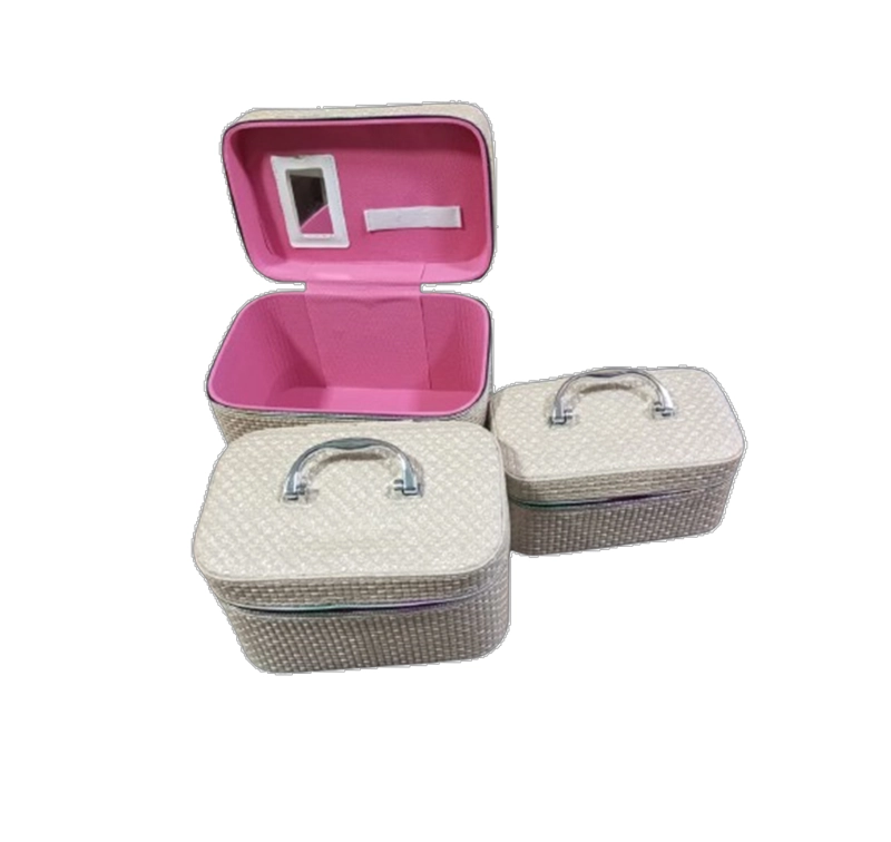 PACK 3 MALETAS ORGANIZADOR COSMETIQUEROS MAQUILLAJE - 2