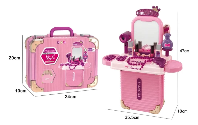 JUGUETE MALETA DE BELLEZA PARA NIÑA - 5