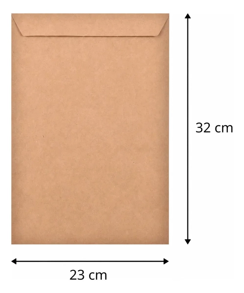 PACK 10 SOBRES DE PAPEL KRAFT A4 AUTOCIERRE RAPIDO 32X23CM. - 3