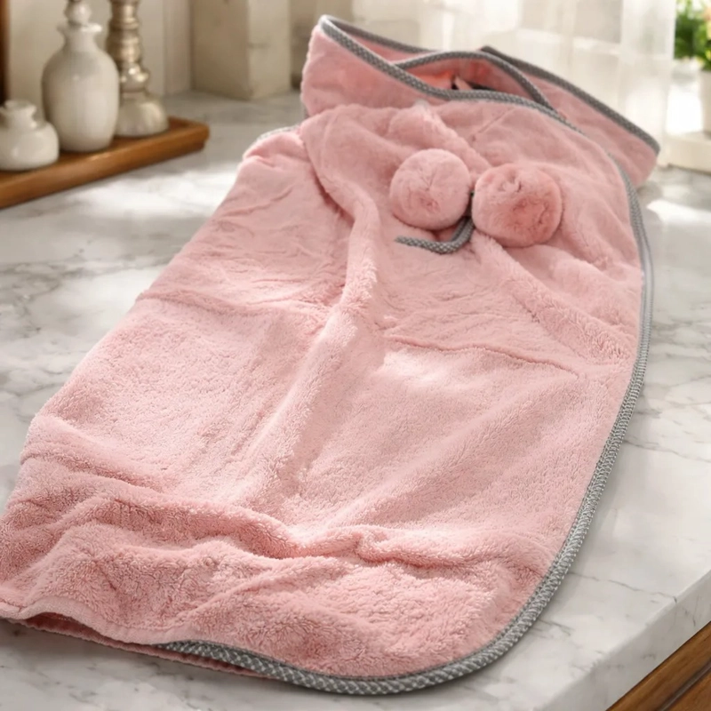 TOALLA DE BAÑO SPA ABSORBENTE Y SECADO RAPIDO PARA MUJER - 1