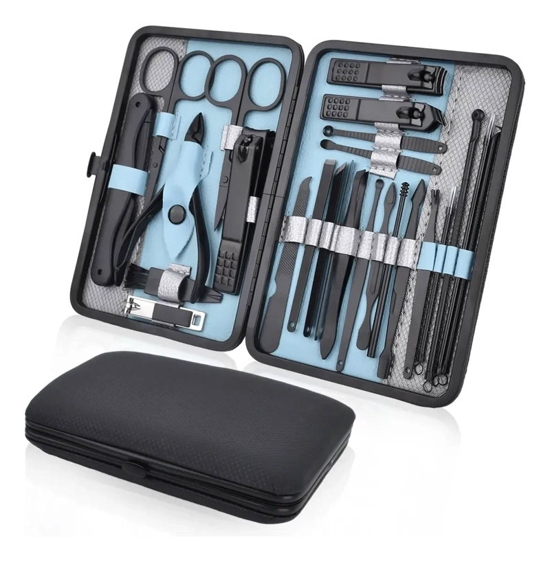SET MANICURE KIT UÑAS DE ASEO PROFESIONAL 25 PIEZAS. - 2