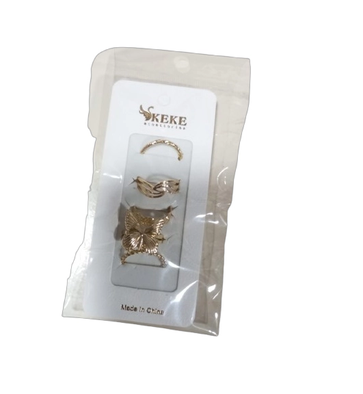 SET 5 ANILLOS LINDOS PARA MUJER - 1