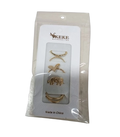 SET 5 ANILLOS LINDOS PARA MUJER - 1