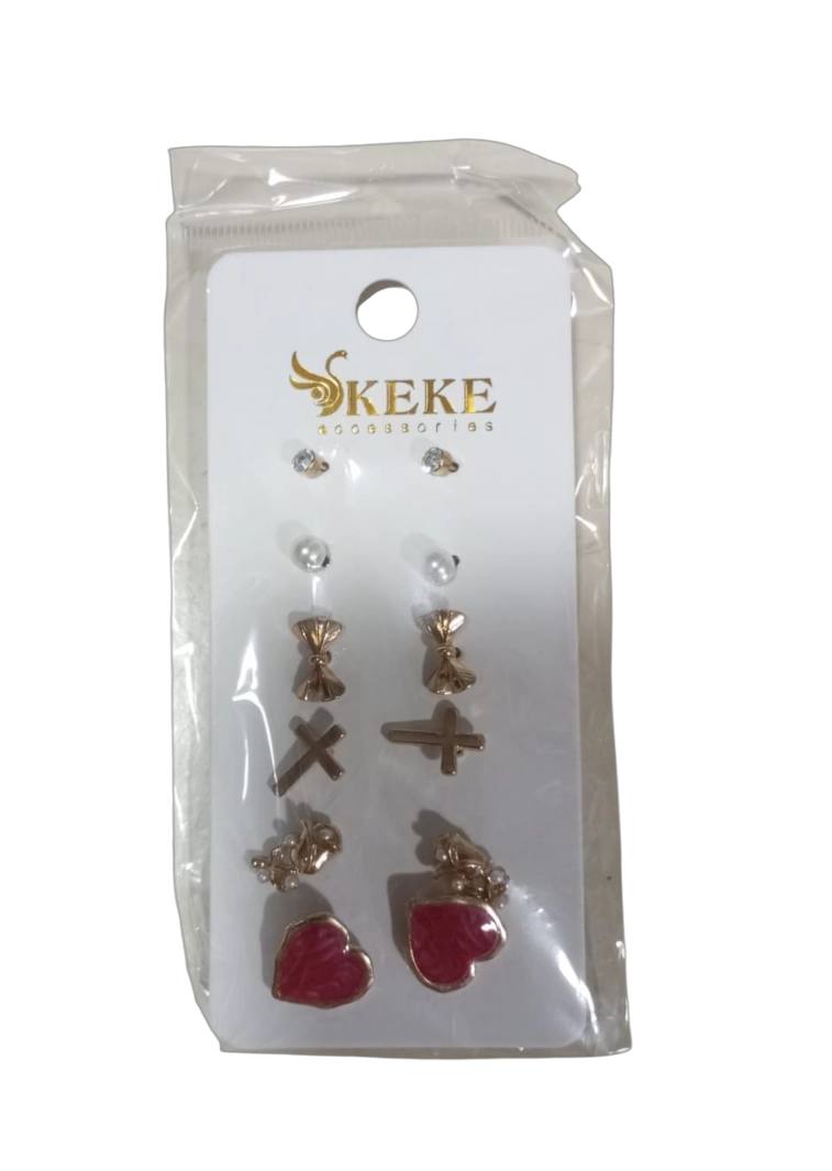 SET 6 PARES AROS PARA MUJER - 1