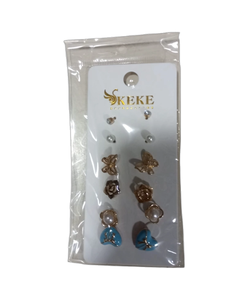 SET 6 PARES AROS PARA MUJER - 1