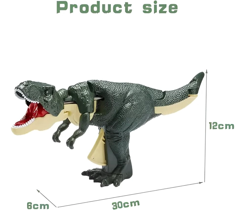 JUGUETE BROMA DE DINOSAURIOS 30CM CON SONIDO - 2