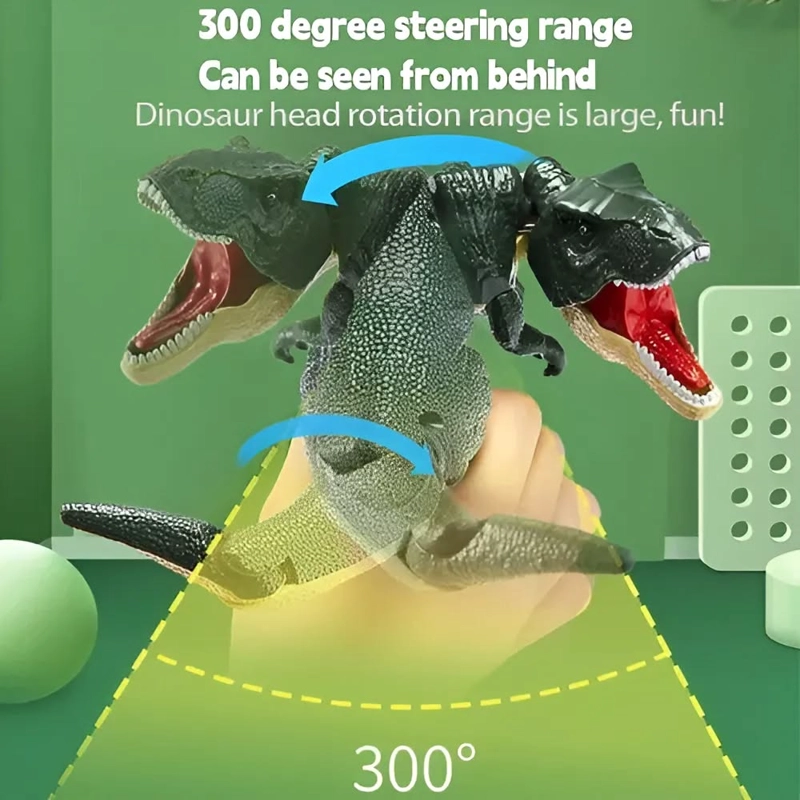 JUGUETE BROMA DE DINOSAURIOS 30CM CON SONIDO - 3