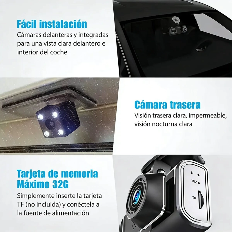 CAMARA REGISTRADORA HD PARA AUTO - 2