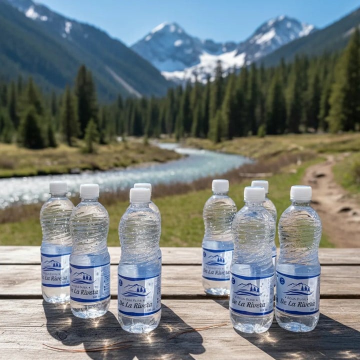 PACK AGUA PURIFICADA BOTELLA 500 CC 12 UN LA RIVERA - 3