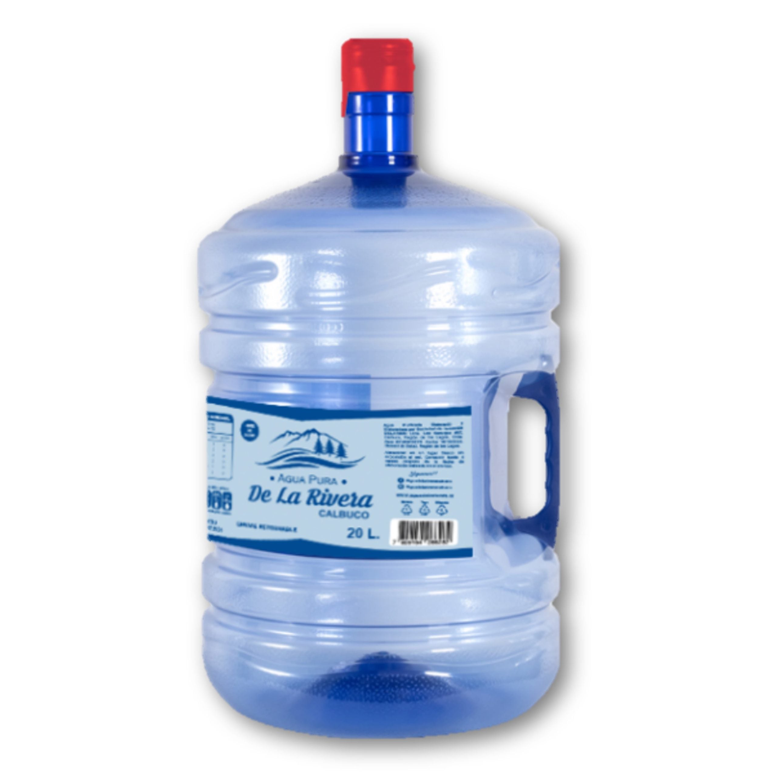 AGUA PURIFICADA BIDON 20 L PET RECARGA PURA LA RIVERA - 1
