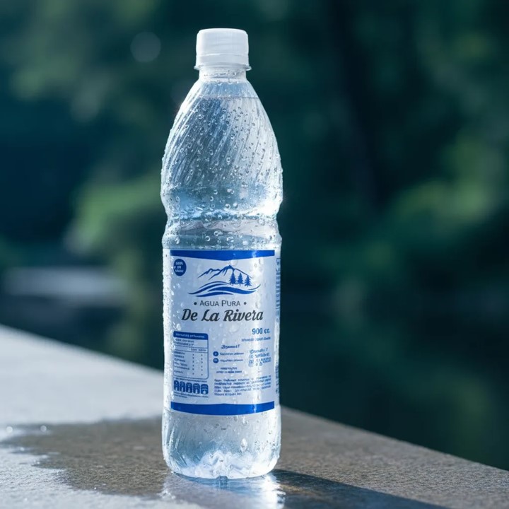 AGUA PURIFICADA DE LA RIVERA 900 CC - 6