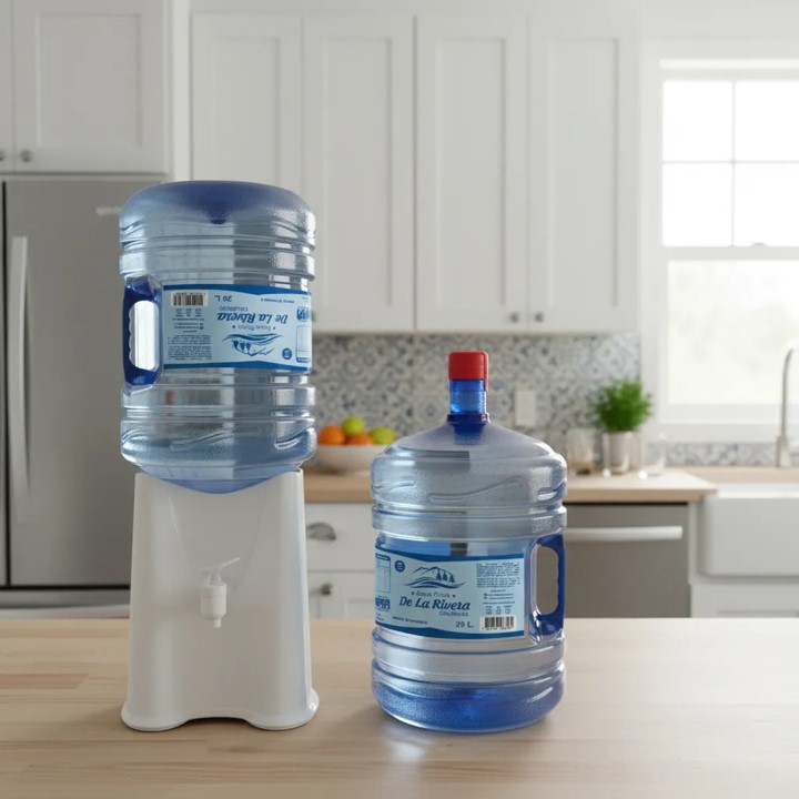 SET AGUA PURIFICADABIDON 3 UN + DISPENSADOR SOBREMESA - 5