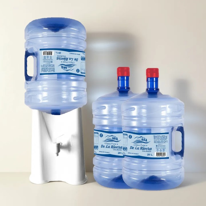 SET AGUA PURIFICADABIDON 3 UN + DISPENSADOR SOBREMESA - 8