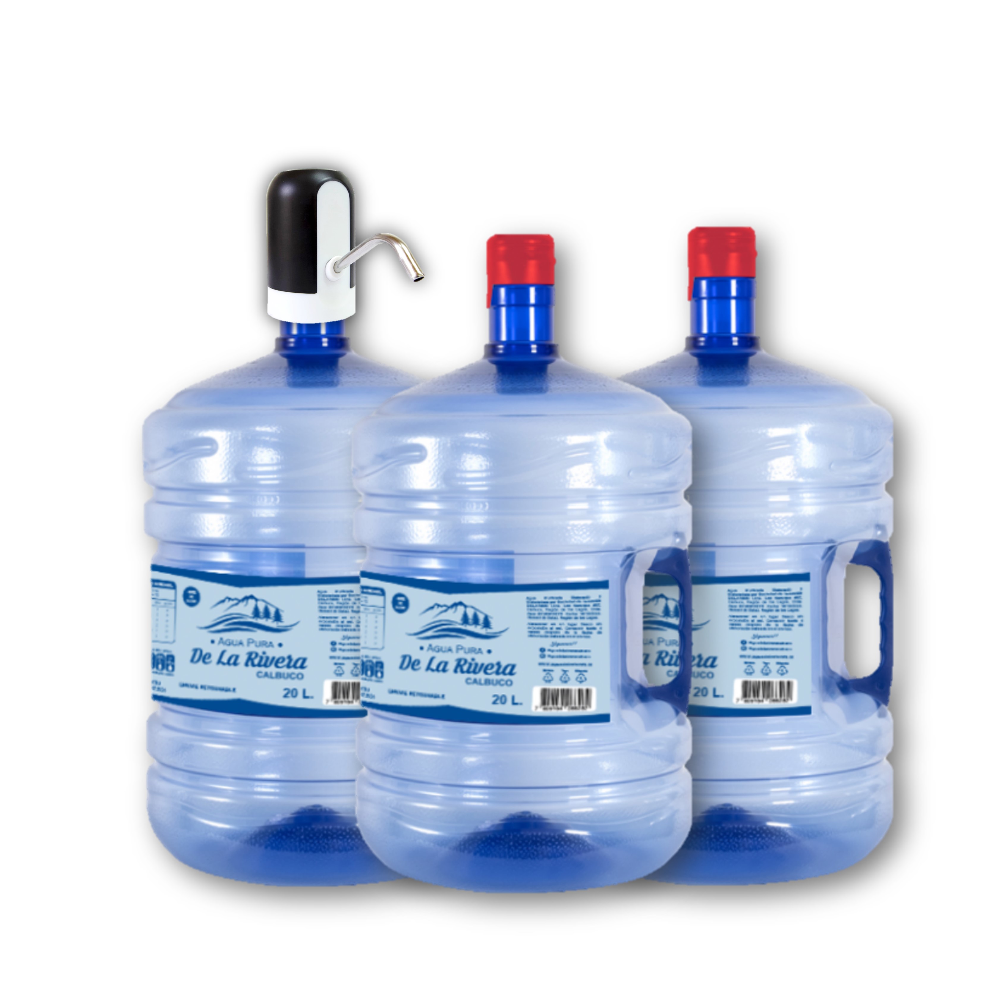 SET AGUA PURIFICADABIDON 3 UN + DISPENSADOR ELECTRÓNICO - 1