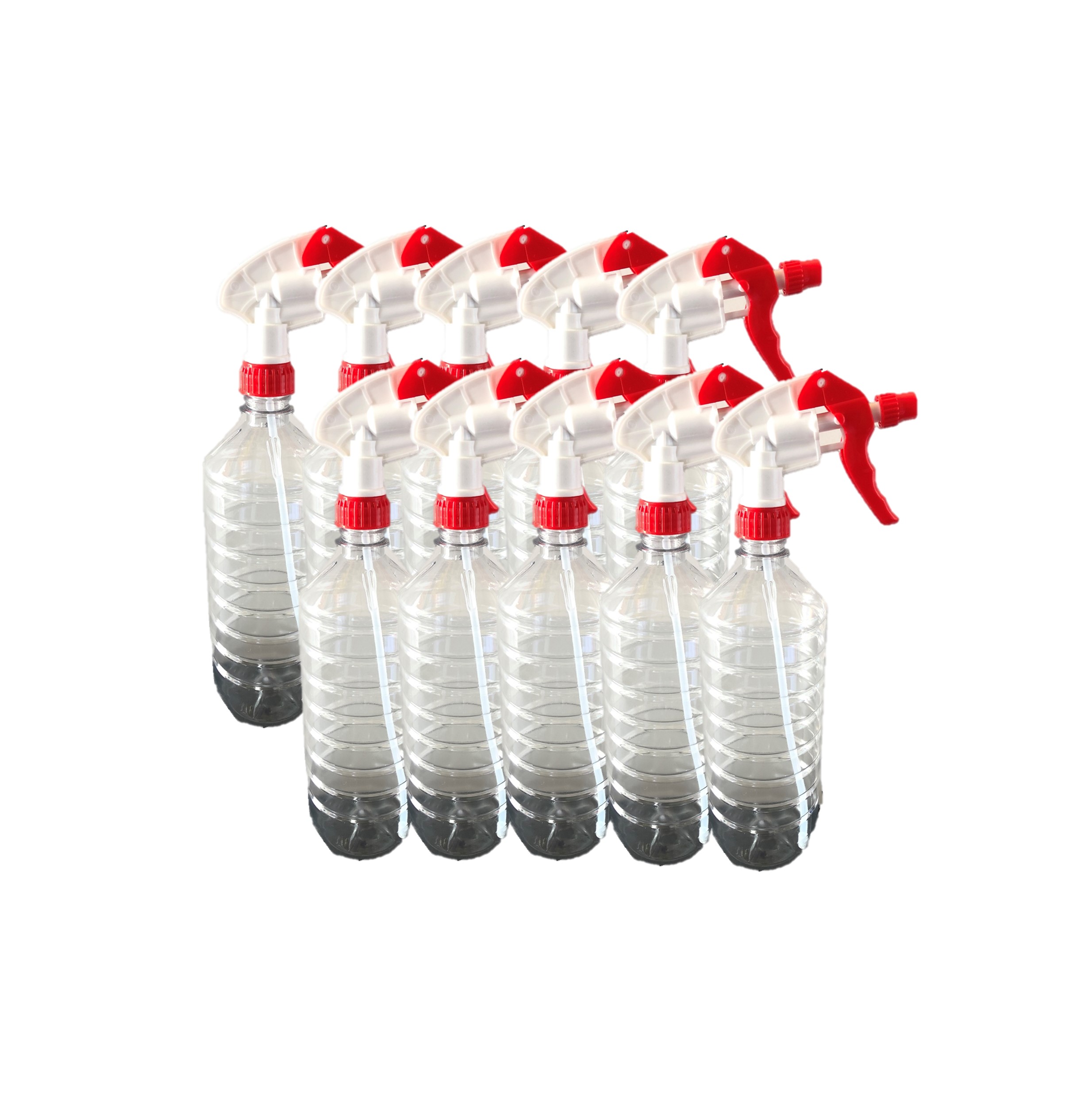 GATILLO ATOMIZADOR CON BOTELLA DE 1 L 10 UNIDADES - 1