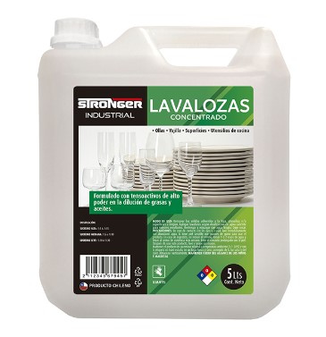 LAVALOZAS INDUSTRIAL CONCENTRADO 5L STRONGER - 1