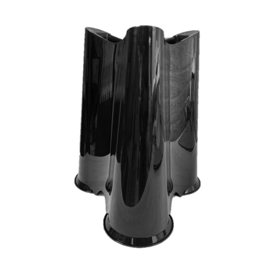 DISPENSADOR DE AGUA SOBREMESA PLÁSTICO TRIANGULAR NEGRO - 2