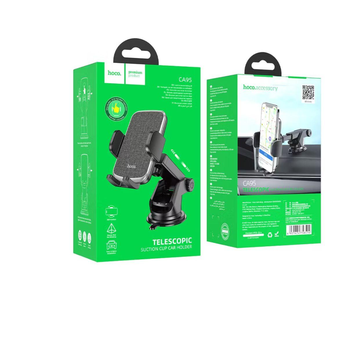 SOPORTE CELULAR PARA AUTO HOCO CA95 - 3