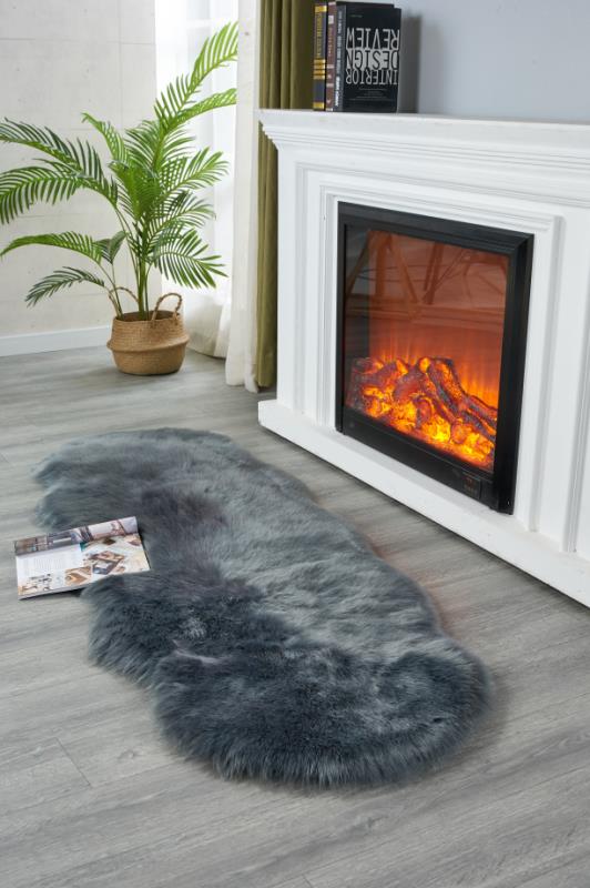 ALFOMBRA ANGELES DEL HOGAR FELPA SHAGGY PELO LARGO 60 X 140 CM - 1