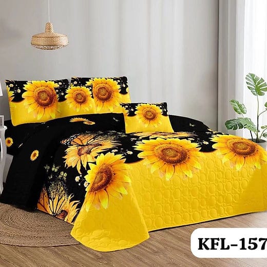 CUBRECAMA ANGELES DEL HOGAR 2 PLAZAS ALGODÓN QUILT VERANO COBERTOR - 1