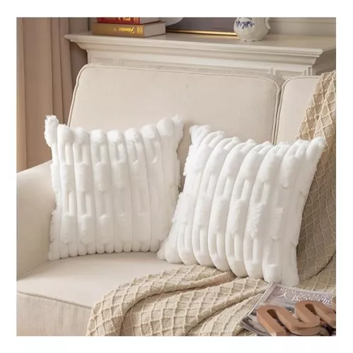 FUNDA COJÍN ANGELES DEL HOGAR SET 2 SILLÓN SUAVE 45 X 45 CM - 1