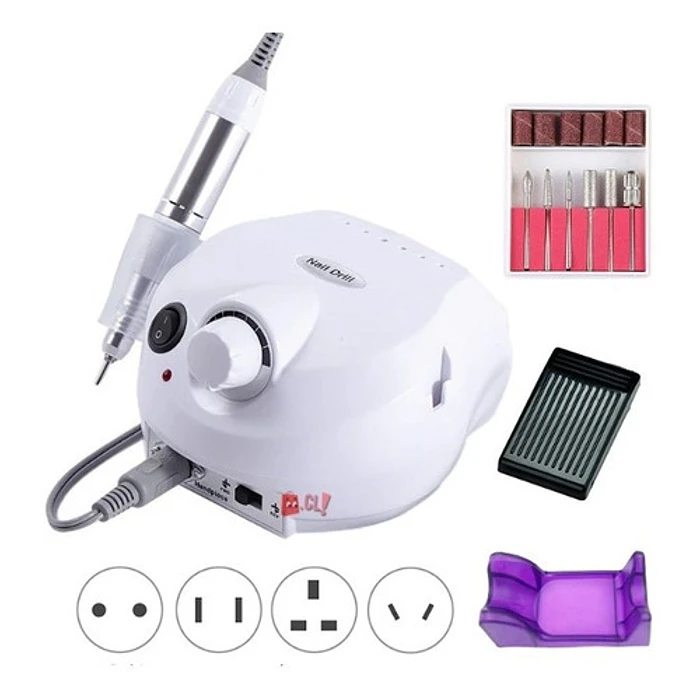 TORNO ELÉCTRICO PARA UÑAS MANICURE Y PEDICURE - 3