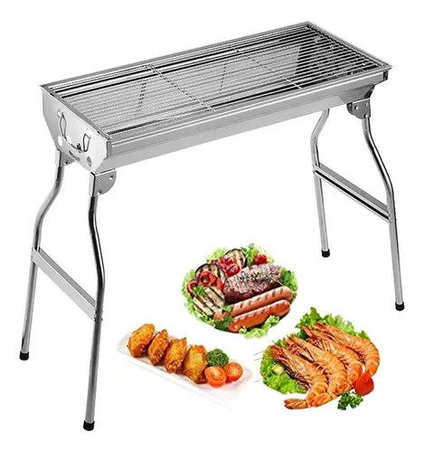 PARRILLERO BARBACOA ASADO ACERO INOXIDABLE PORTABLE TL002 - 1