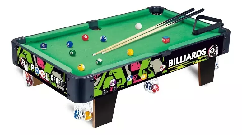 MESA DE BILLAR PARA NIÑOS MESA POOL PARA JUEGOS 62CM - 1