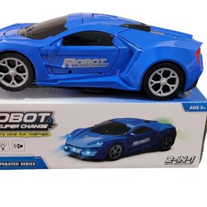 JUGUETE ANGELES DEL HOGAR ARMABLE ROBOT TRANSFORMER AUTO-ROBOT INFANTIL - 1