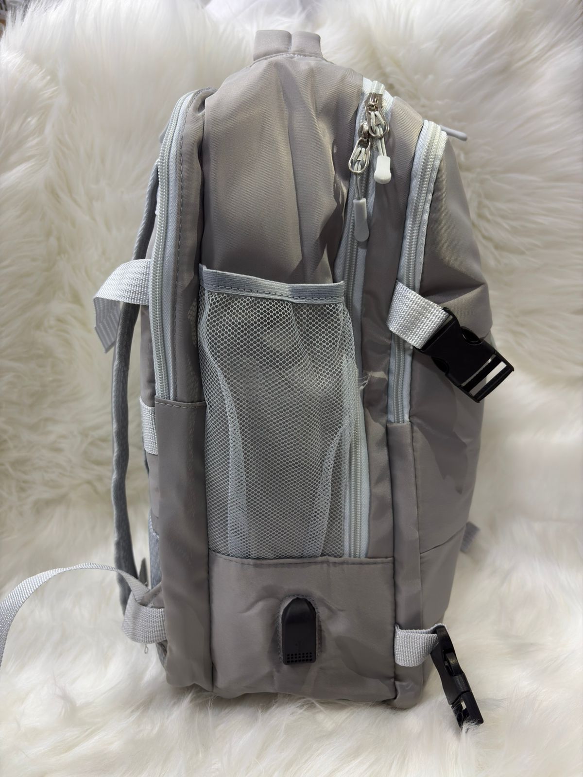 MOCHILA VIAJE NOTEBOOK GRANDE BOLSO IMPERMEABLE EXTENSIBLE - 3