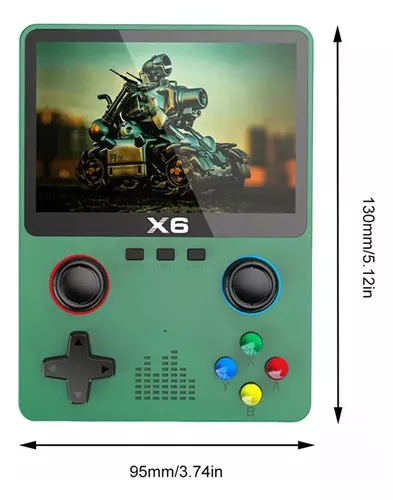 REPRODUCTOR DE JUEGOS PORTÁTIL X6 - 2